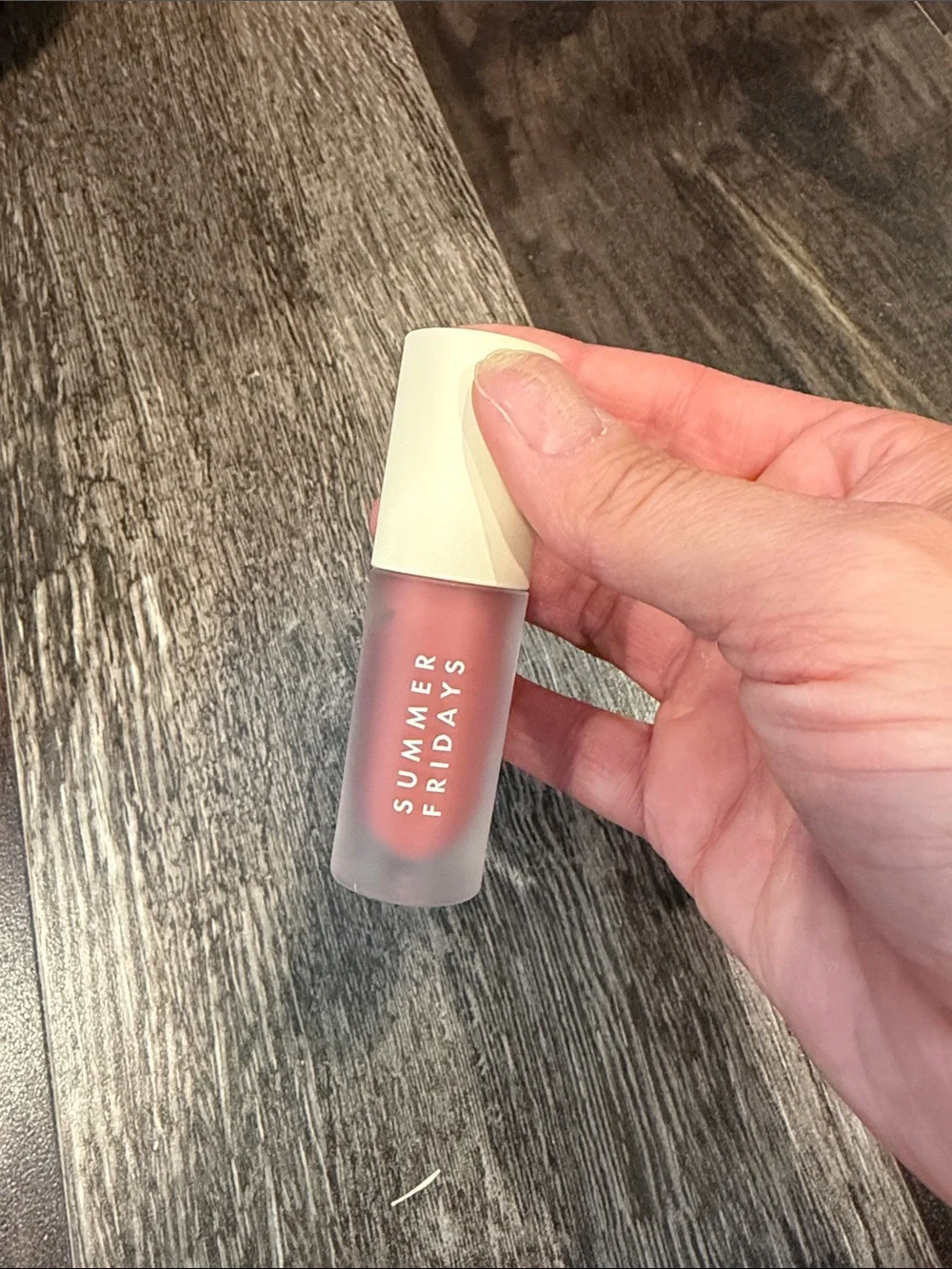 Summer Fridays Dream Lip Oil in Blush Dreams